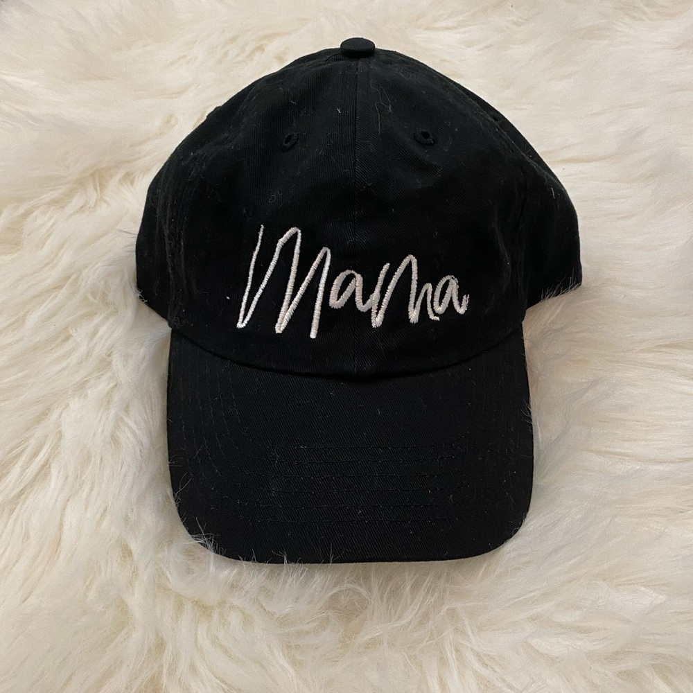 Women’s hat dad style “mama” embroidered